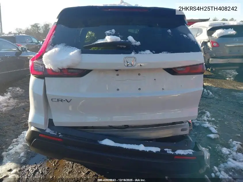 2HKRS4H25TH408242 2026 Honda Cr-V Lx Awd