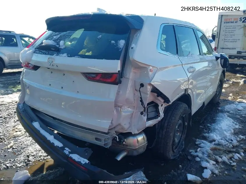 2HKRS4H25TH408242 2026 Honda Cr-V Lx Awd