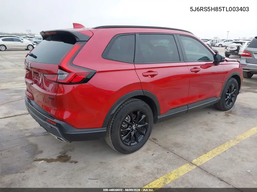 5J6RS5H85TL003403 2026 Honda Cr-V Hybrid 2Wd Sport-L