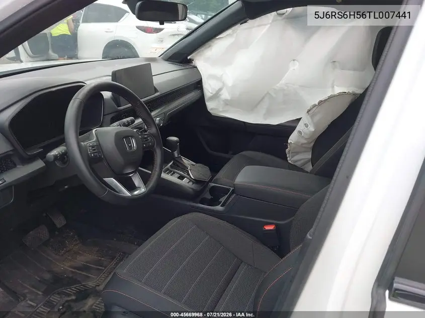 2026 Honda Cr-V Hybrid Awd Sport VIN: 5J6RS6H56TL007441 Lot: 45669968