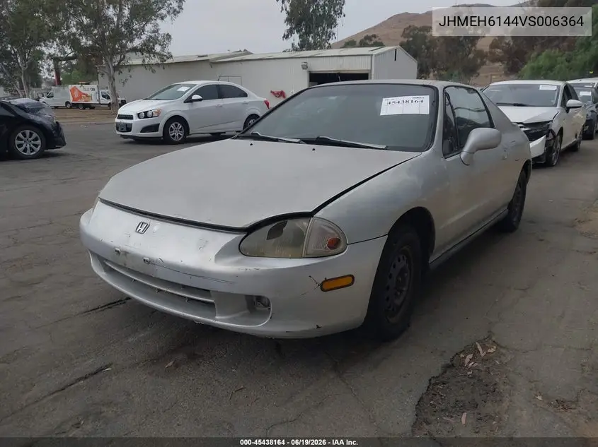1997 Honda Del Sol S VIN: JHMEH6144VS006364 Lot: 45438164