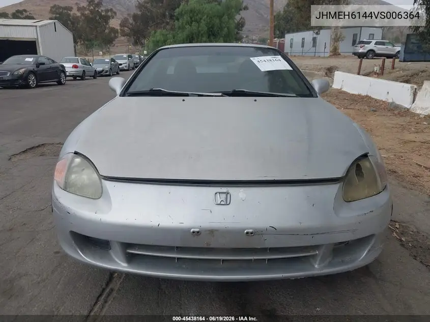 1997 Honda Del Sol S VIN: JHMEH6144VS006364 Lot: 45438164