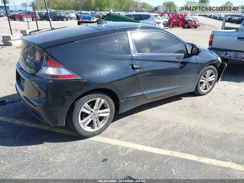 2012 Honda Cr-Z Ex VIN: JHMZF1C68CS001240 Lot: 45133056