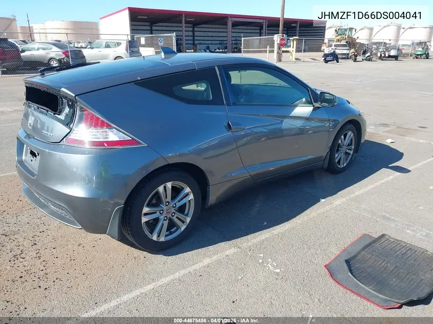 2013 Honda Cr-Z Ex VIN: JHMZF1D66DS004041 Lot: 44675486