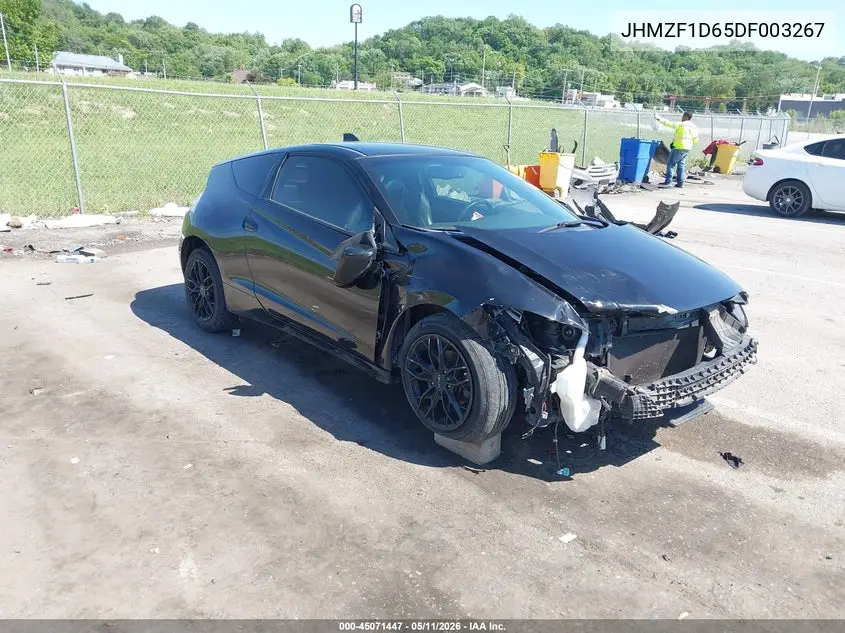 2013 Honda Cr-Z Ex VIN: JHMZF1D65DS003267 Lot: 45071447