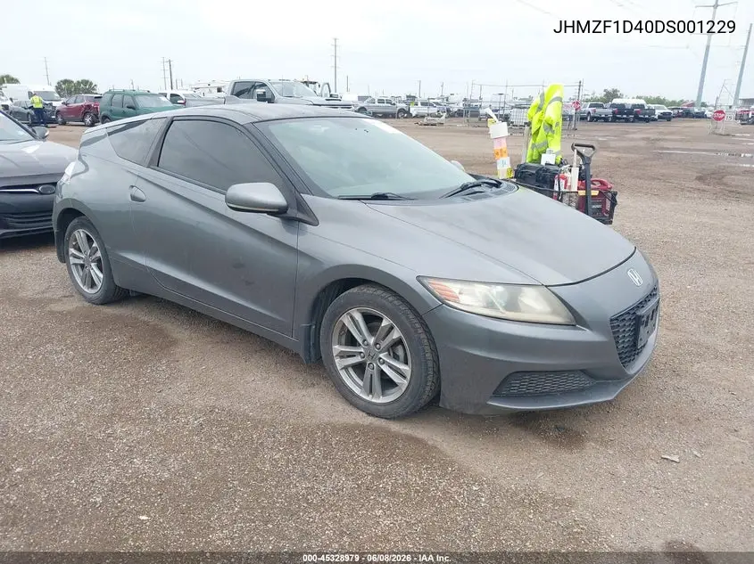 2013 Honda Cr-Z VIN: JHMZF1D40DS001229 Lot: 45328979