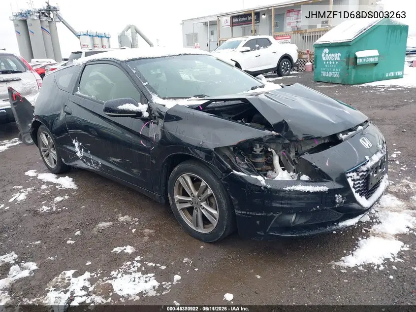 2013 Honda Cr-Z Ex VIN: JHMZF1D68DS003263 Lot: 45370922