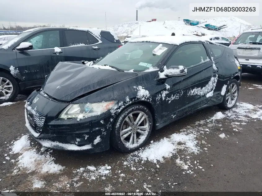 2013 Honda Cr-Z Ex VIN: JHMZF1D68DS003263 Lot: 45370922