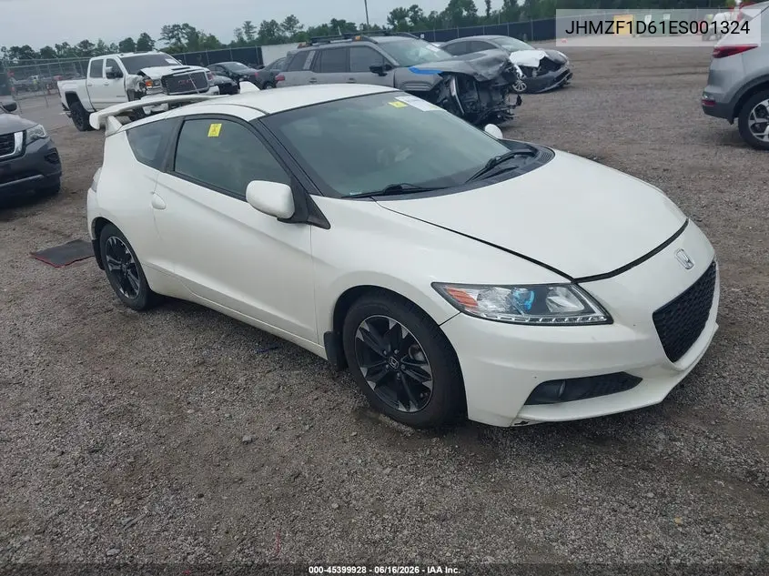 2014 Honda Cr-Z Ex VIN: JHMZF1D61ES001324 Lot: 45399928