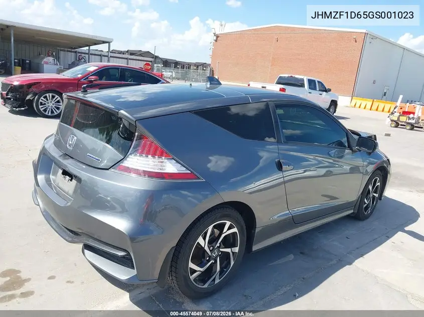 2016 Honda Cr-Z Ex/Ex-L Navi VIN: JHMZF1D65GS001023 Lot: 45574049