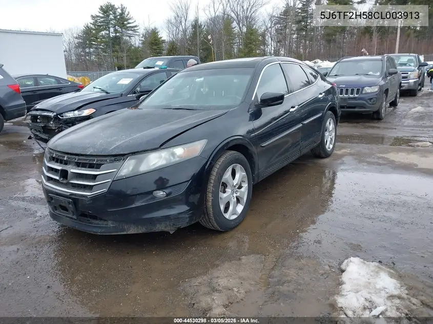 2012 Honda Crosstour Ex-L VIN: 5J6TF2H58CL003913 Lot: 44530298