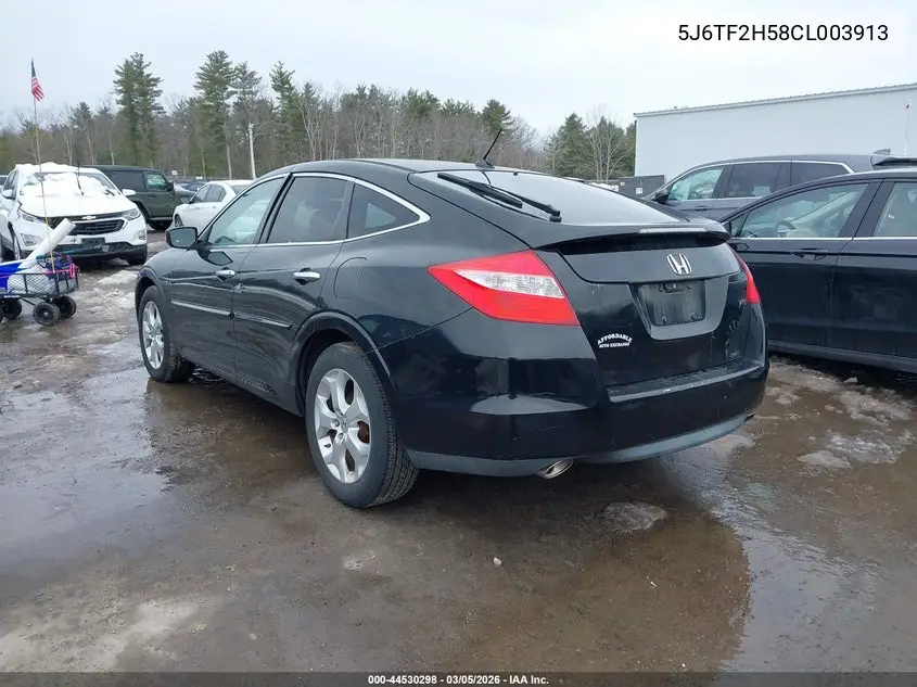 2012 Honda Crosstour Ex-L VIN: 5J6TF2H58CL003913 Lot: 44530298
