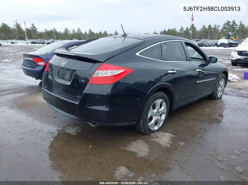 2012 Honda Crosstour Ex-L VIN: 5J6TF2H58CL003913 Lot: 44530298