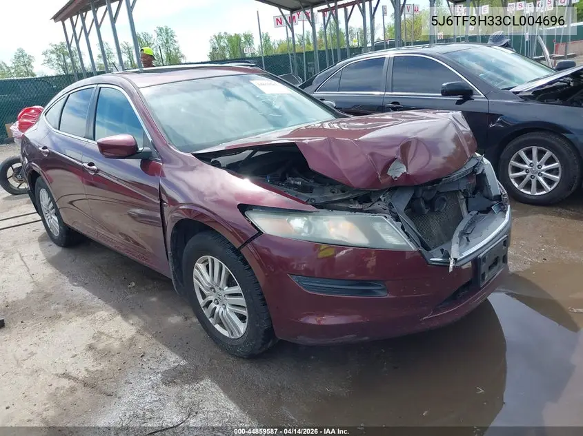 2012 Honda Crosstour 2.4 Ex VIN: 5J6TF3H33CL004696 Lot: 44859587