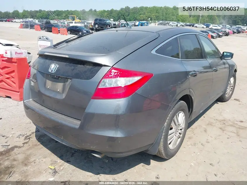 2012 Honda Crosstour 2.4 Ex-L VIN: 5J6TF3H54CL006037 Lot: 44944424