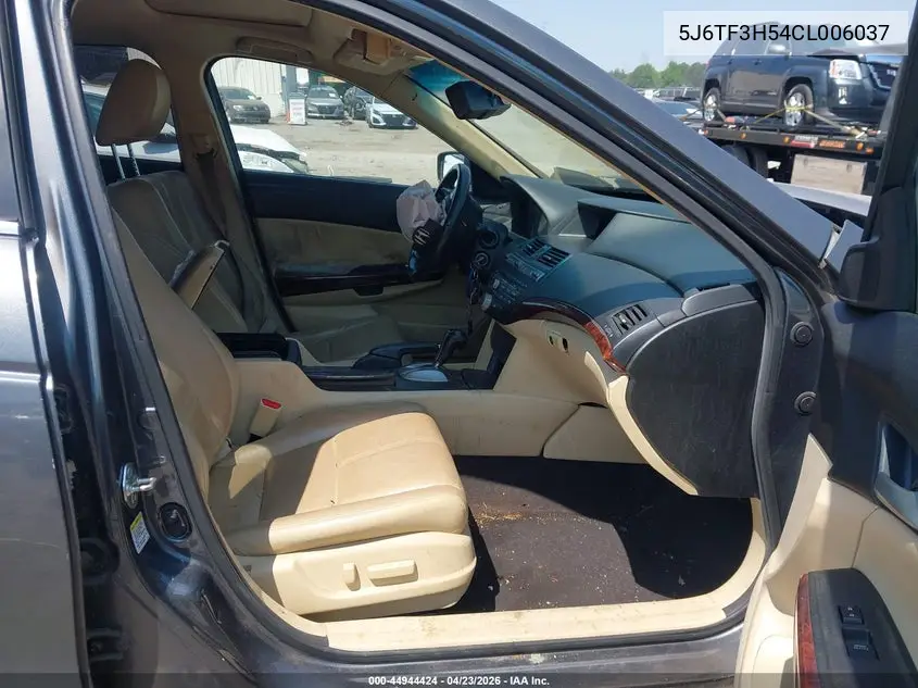 2012 Honda Crosstour 2.4 Ex-L VIN: 5J6TF3H54CL006037 Lot: 44944424