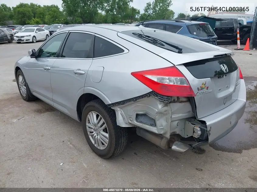 2012 Honda Crosstour 2.4 Ex-L VIN: 5J6TF3H54CL003865 Lot: 45073270