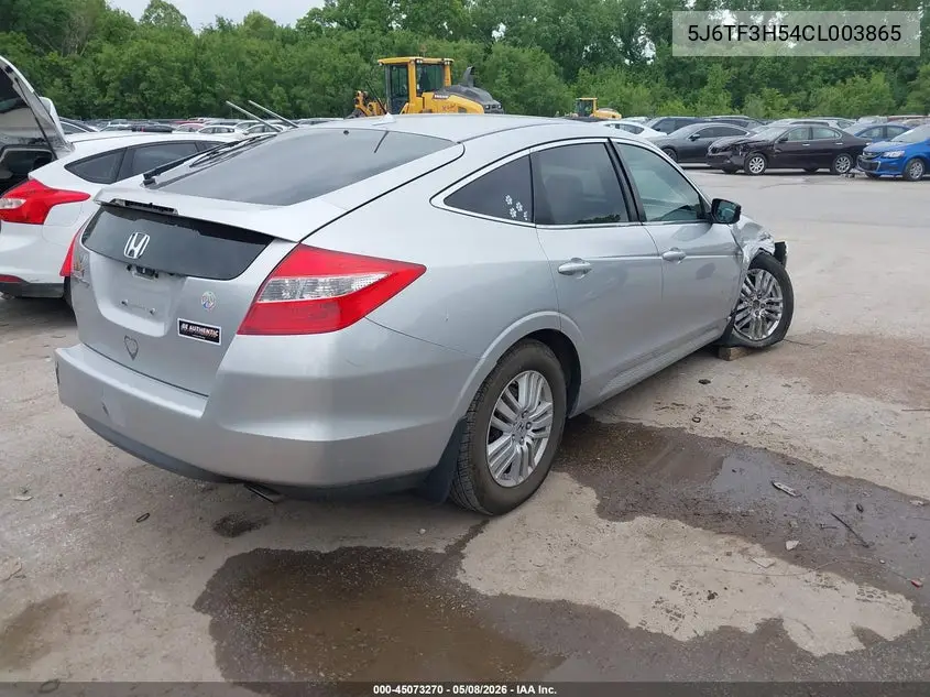 2012 Honda Crosstour 2.4 Ex-L VIN: 5J6TF3H54CL003865 Lot: 45073270
