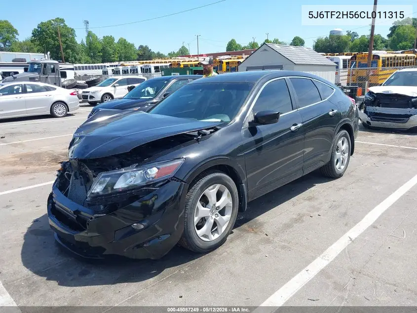 2012 Honda Crosstour Ex-L VIN: 5J6TF2H56CL011315 Lot: 45087249