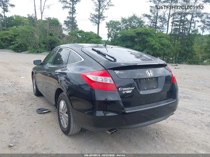 2012 Honda Crosstour 2.4 Ex VIN: 5J6TF3H32CL001952 Lot: 45159319