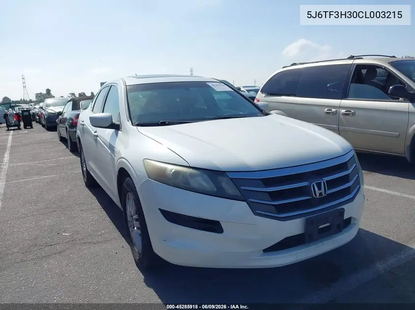 2012 Honda Crosstour 2.4 Ex VIN: 5J6TF3H30CL003215 Lot: 45285918