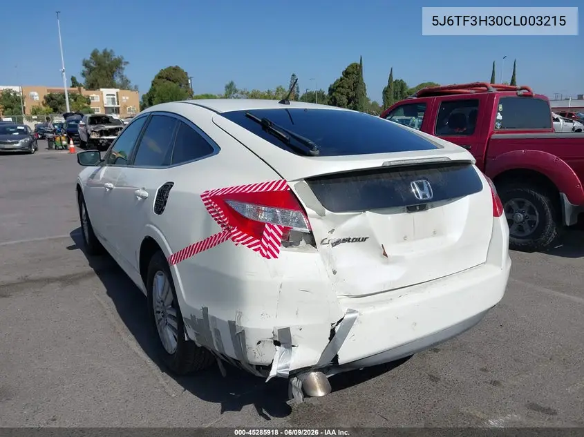 2012 Honda Crosstour 2.4 Ex VIN: 5J6TF3H30CL003215 Lot: 45285918