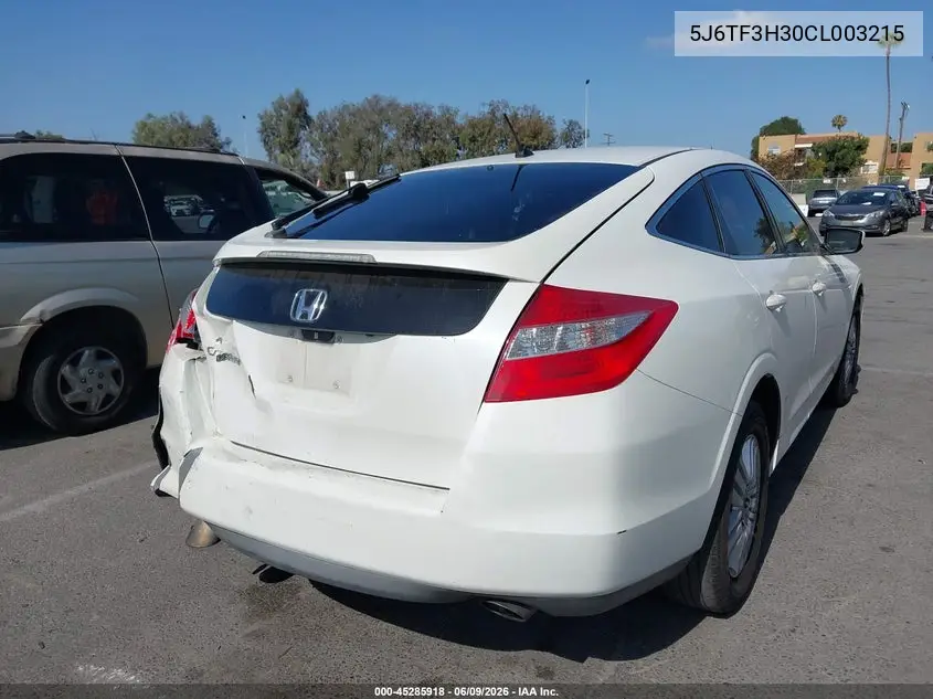 2012 Honda Crosstour 2.4 Ex VIN: 5J6TF3H30CL003215 Lot: 45285918