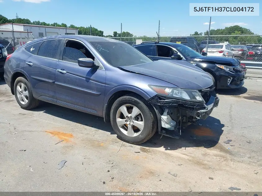 2012 Honda Crosstour Ex VIN: 5J6TF1H37CL004172 Lot: 45389267