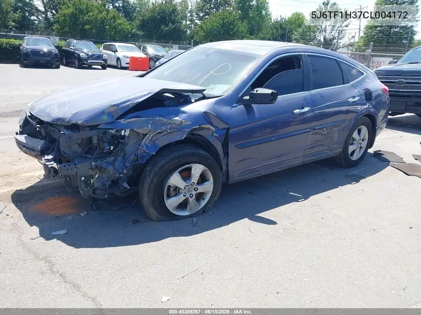 2012 Honda Crosstour Ex VIN: 5J6TF1H37CL004172 Lot: 45389267