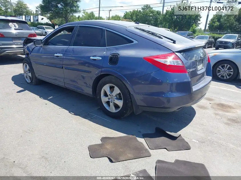 2012 Honda Crosstour Ex VIN: 5J6TF1H37CL004172 Lot: 45389267