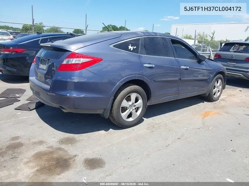 2012 Honda Crosstour Ex VIN: 5J6TF1H37CL004172 Lot: 45389267
