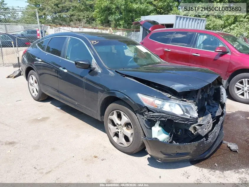 2012 Honda Crosstour Ex-L VIN: 5J6TF2H50CL003680 Lot: 45460504