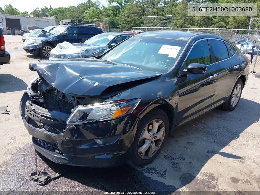 2012 Honda Crosstour Ex-L VIN: 5J6TF2H50CL003680 Lot: 45460504