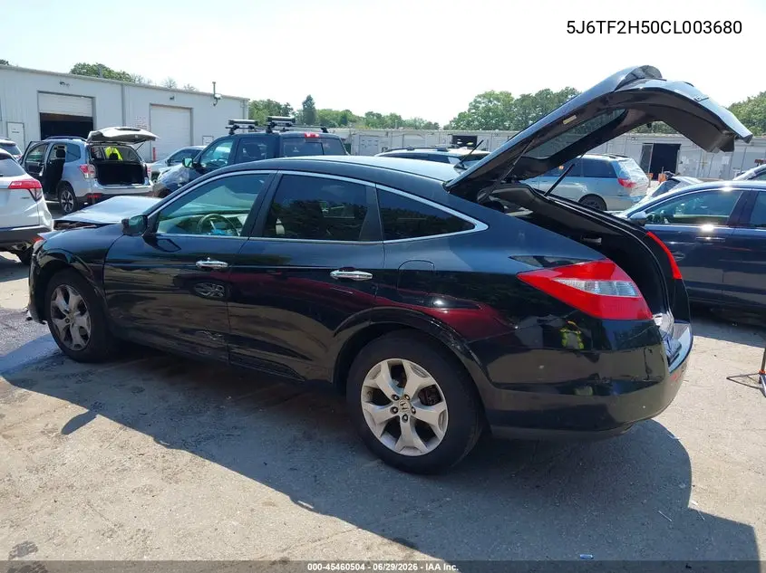 2012 Honda Crosstour Ex-L VIN: 5J6TF2H50CL003680 Lot: 45460504