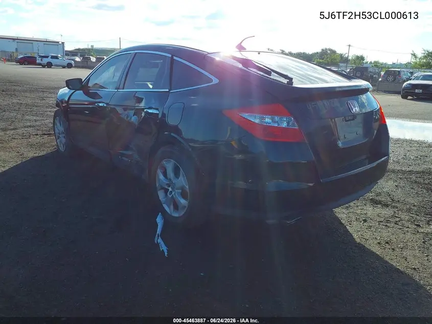 2012 Honda Crosstour Ex-L VIN: 5J6TF2H53CL000613 Lot: 45463887