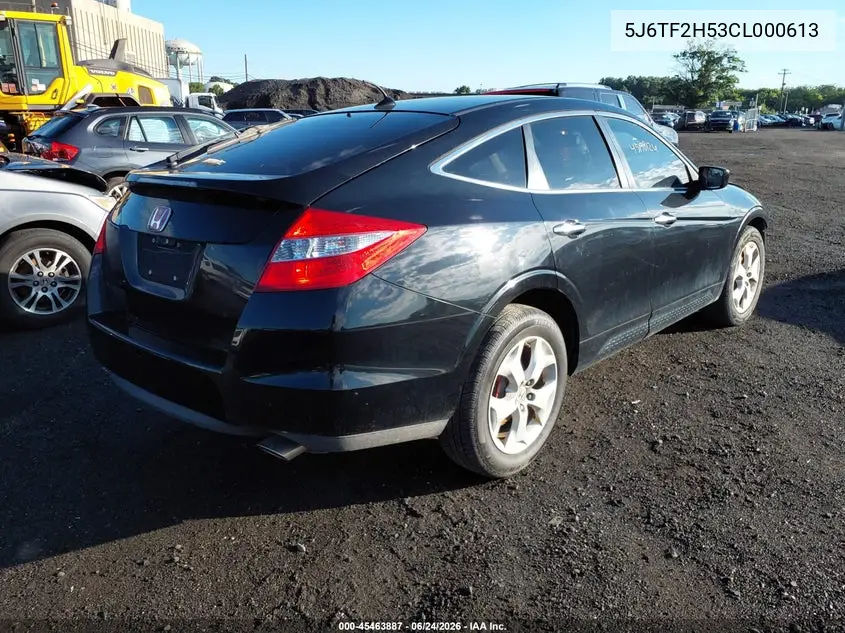 2012 Honda Crosstour Ex-L VIN: 5J6TF2H53CL000613 Lot: 45463887
