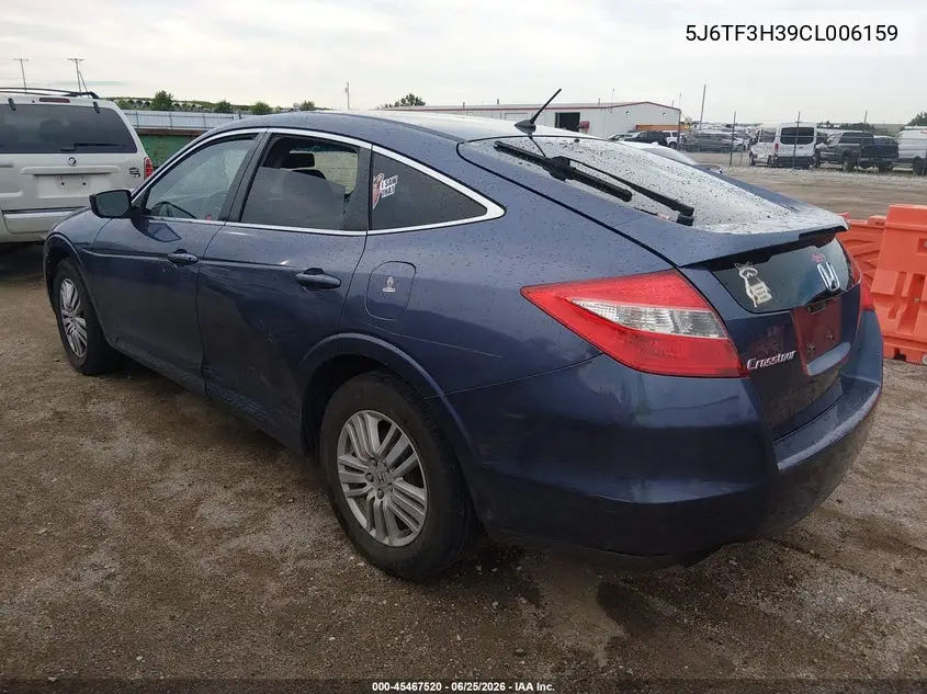 2012 Honda Crosstour 2.4 Ex VIN: 5J6TF3H39CL006159 Lot: 45467520