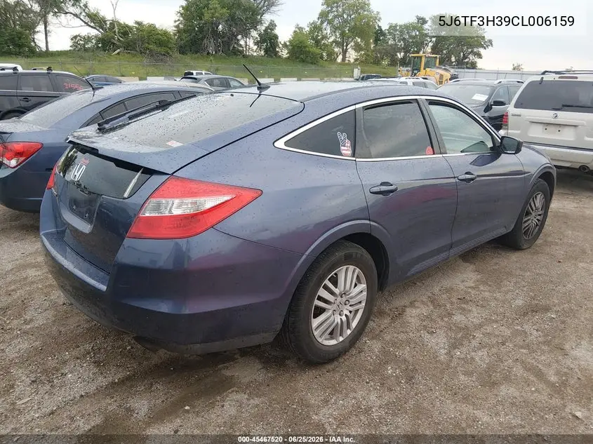 2012 Honda Crosstour 2.4 Ex VIN: 5J6TF3H39CL006159 Lot: 45467520