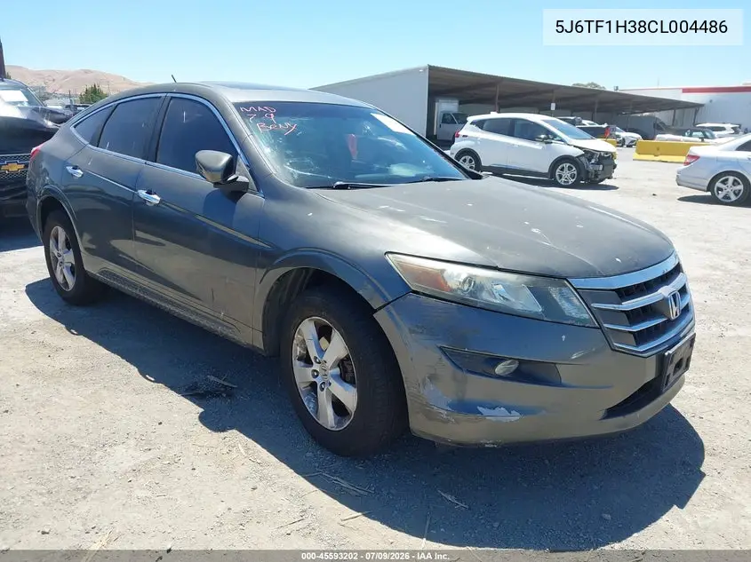 2012 Honda Crosstour Ex VIN: 5J6TF1H38CL004486 Lot: 45593202