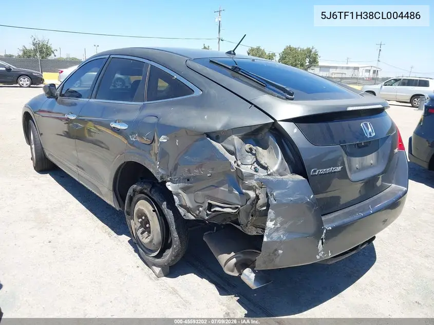 2012 Honda Crosstour Ex VIN: 5J6TF1H38CL004486 Lot: 45593202