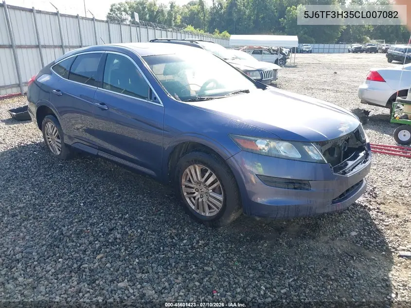 2012 Honda Crosstour 2.4 Ex VIN: 5J6TF3H35CL007082 Lot: 45601423