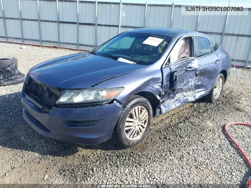 2012 Honda Crosstour 2.4 Ex VIN: 5J6TF3H35CL007082 Lot: 45601423