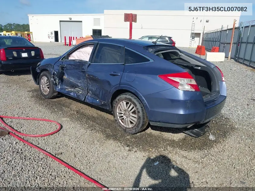 2012 Honda Crosstour 2.4 Ex VIN: 5J6TF3H35CL007082 Lot: 45601423