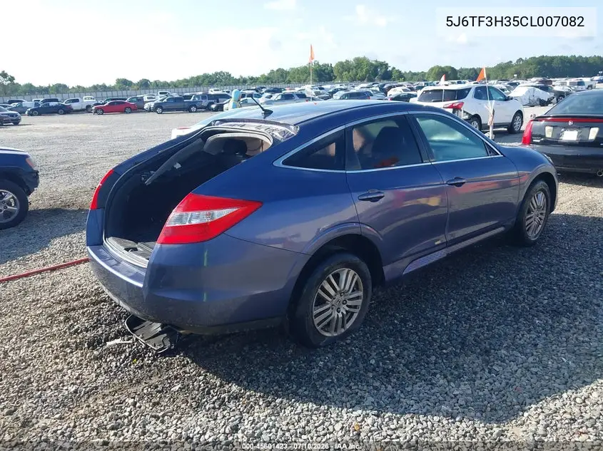 2012 Honda Crosstour 2.4 Ex VIN: 5J6TF3H35CL007082 Lot: 45601423