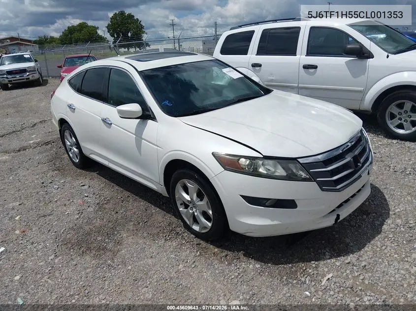 2012 Honda Crosstour Ex-L VIN: 5J6TF1H55CL001353 Lot: 45609643