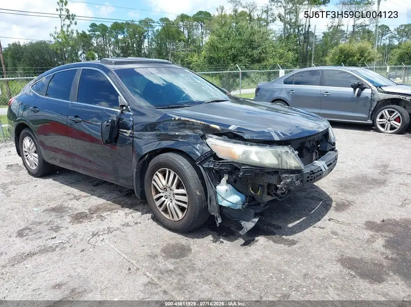 2012 Honda Crosstour 2.4 Ex-L VIN: 5J6TF3H59CL004123 Lot: 45611929