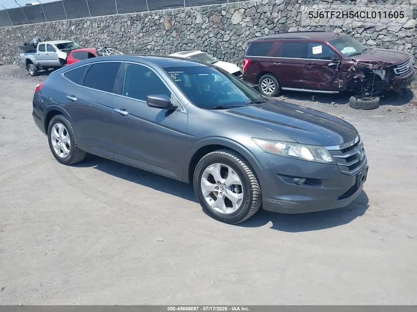 2012 Honda Crosstour Ex-L VIN: 5J6TF2H54CL011605 Lot: 45666697