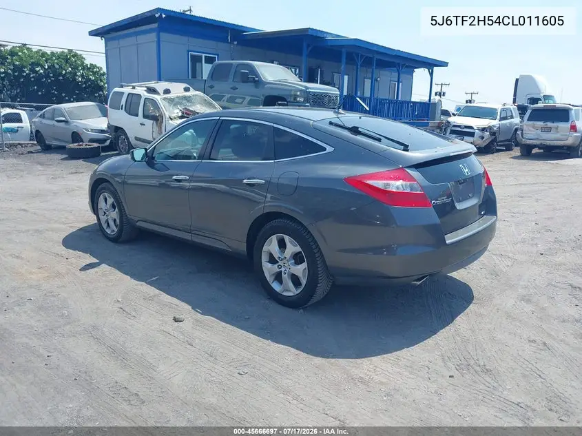 2012 Honda Crosstour Ex-L VIN: 5J6TF2H54CL011605 Lot: 45666697