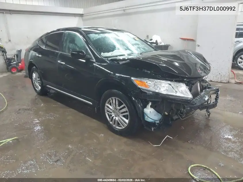 2013 Honda Crosstour Ex VIN: 5J6TF3H37DL000992 Lot: 44249684