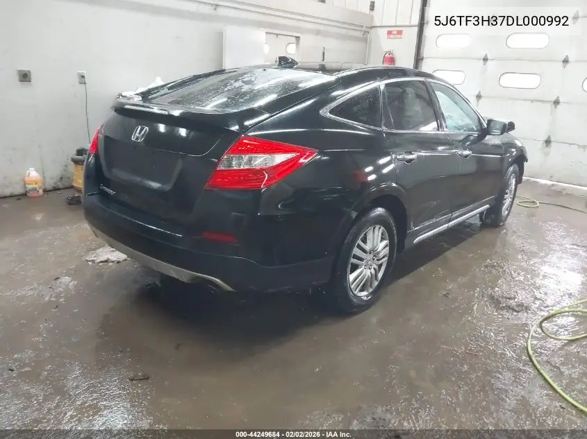 2013 Honda Crosstour Ex VIN: 5J6TF3H37DL000992 Lot: 44249684